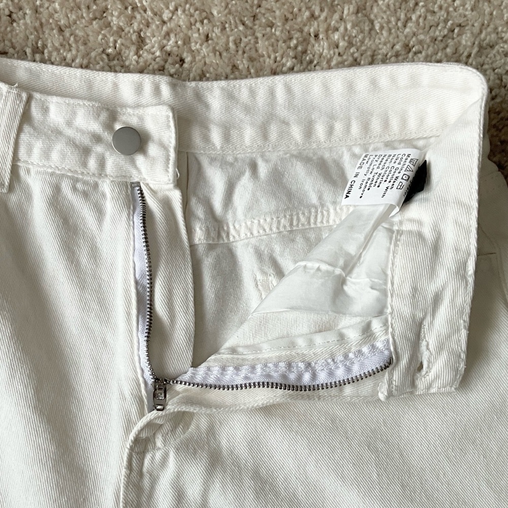 Shein | White Denim Women's Shorts - Picture 5 of 8